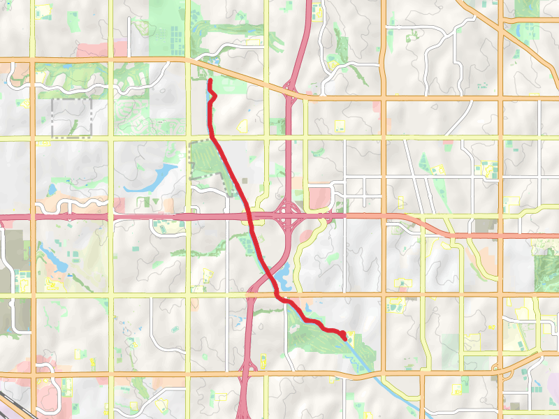 Big Papio Trail - Walnut Street