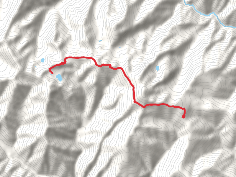 Buck Lake via Big Baldy Ridge