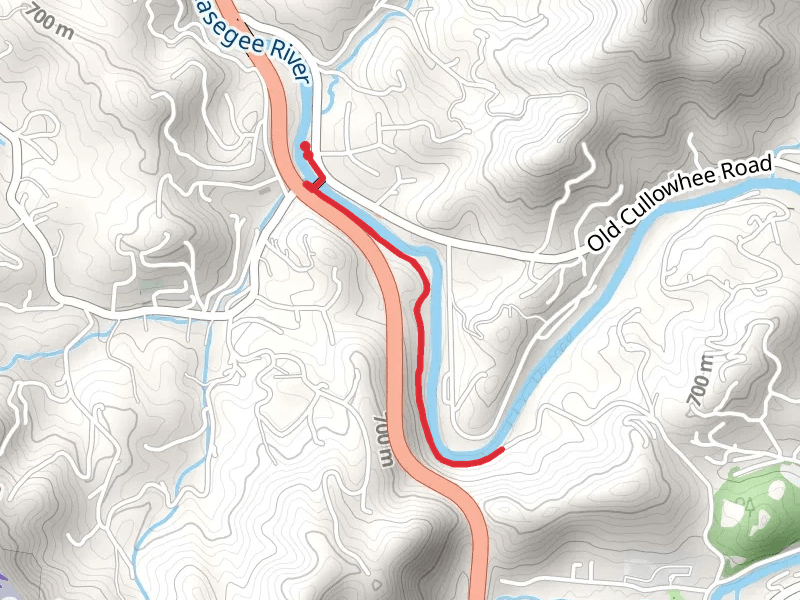 Jackson County Greenway from Old Cullowhee Road