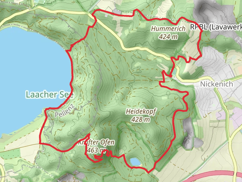 Nickenich and Laacher See Loop