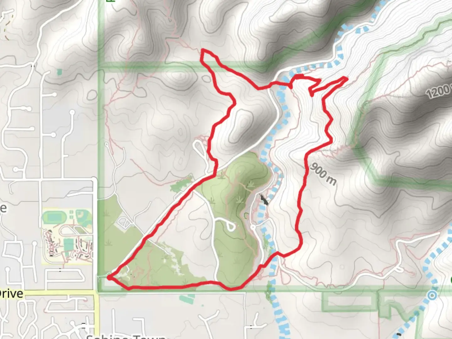 An image depicting the trail Phoneline - Esperero Loop Trail and its surrounding area.