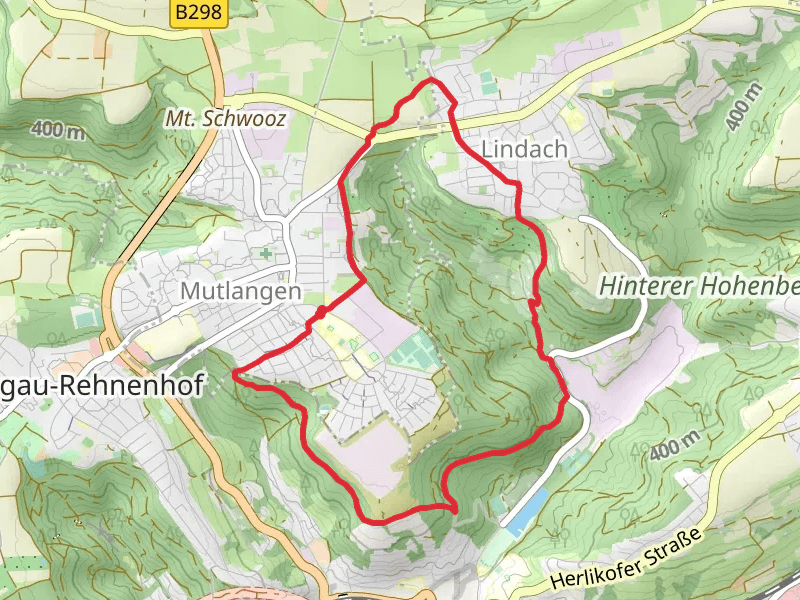Mutlangen Rundwanderweg and Remstalweg