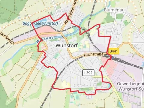 Wunstorf Loop via Baggersee Wunstorf