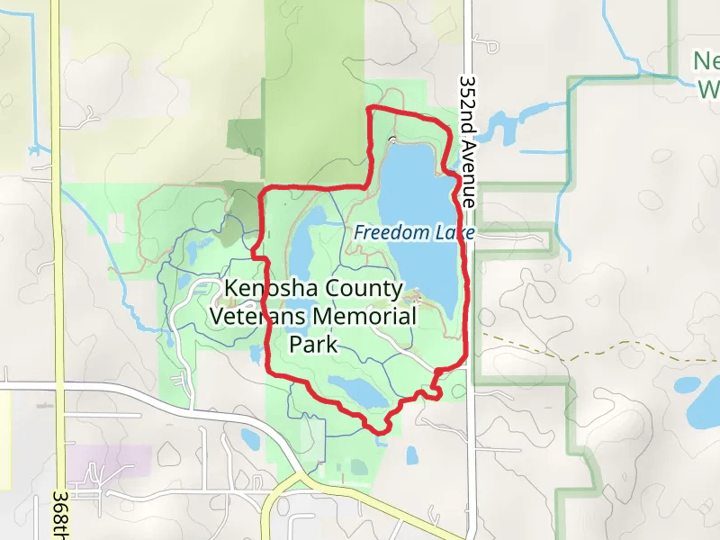 Palmer Creek and Freedom Lake Loop