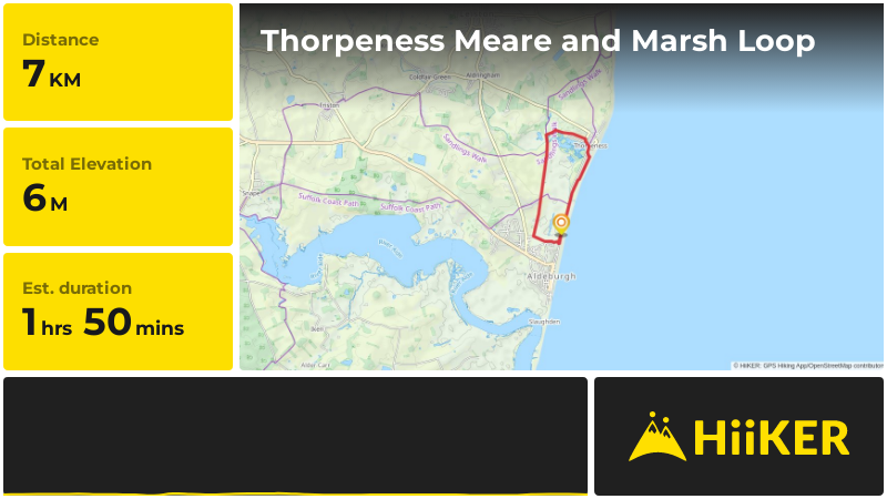 Thorpeness Meare and Marsh Loop | Suffolk | England