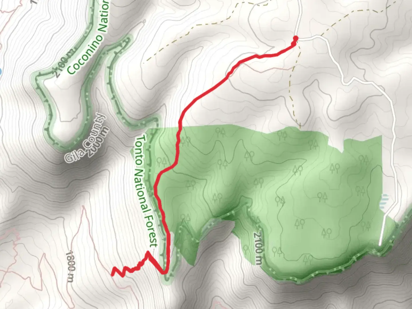 An image depicting the trail Donahue Trail and its surrounding area.