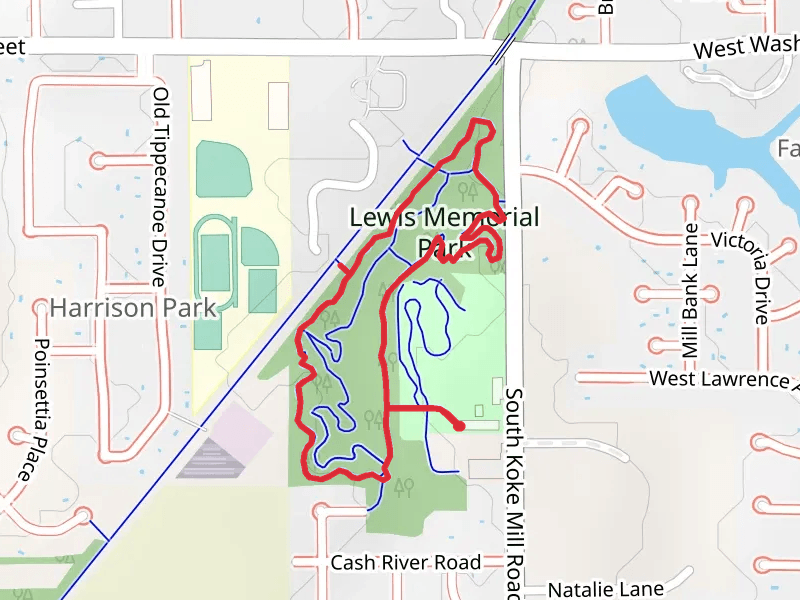Lewis Memorial Park Loop