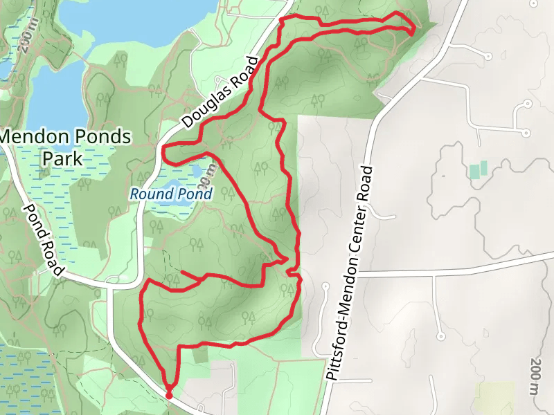 Round Pond - East Esker Trail