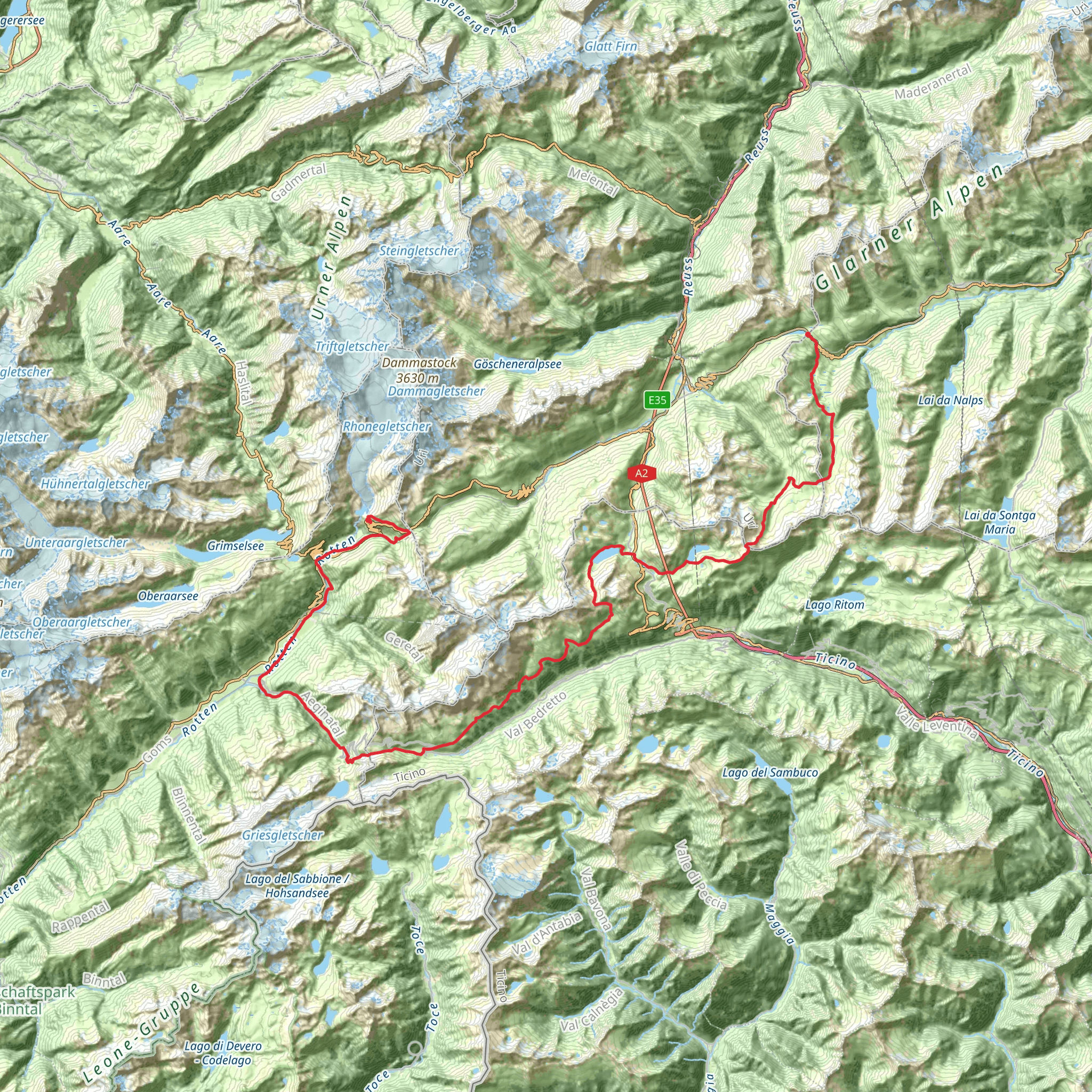Four Springs mobile static map