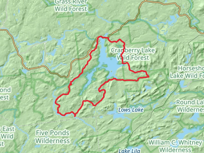Cranberry Lake 50 Loop Trail