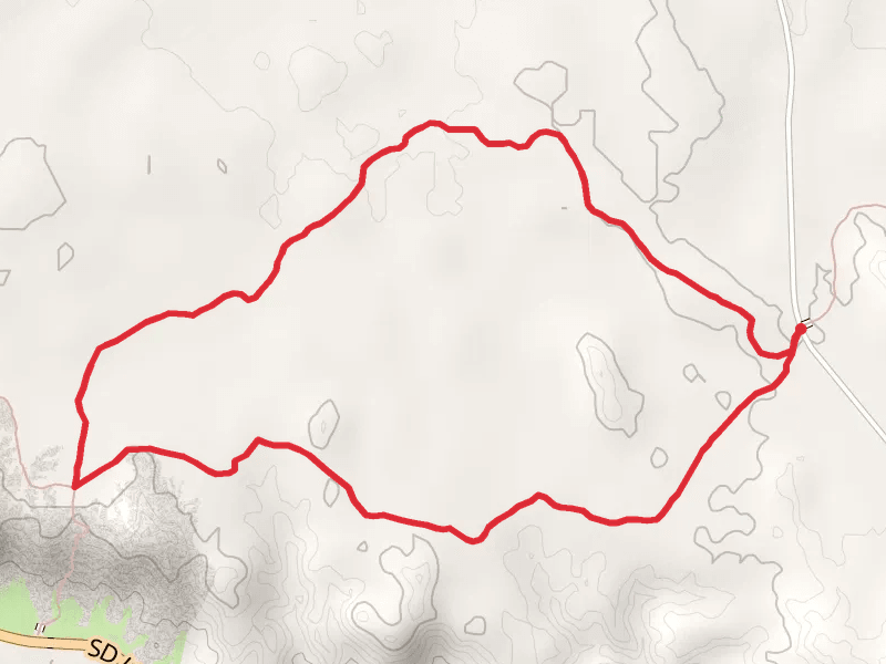 Medicine Root Trail and Castle Trail Loop