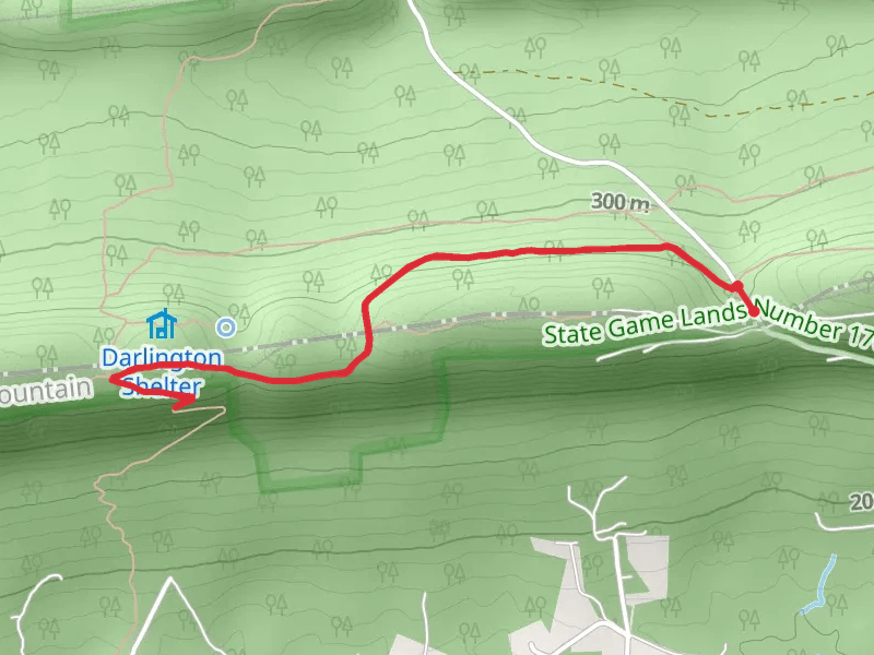 Darlington Trail in Blue Mountain area