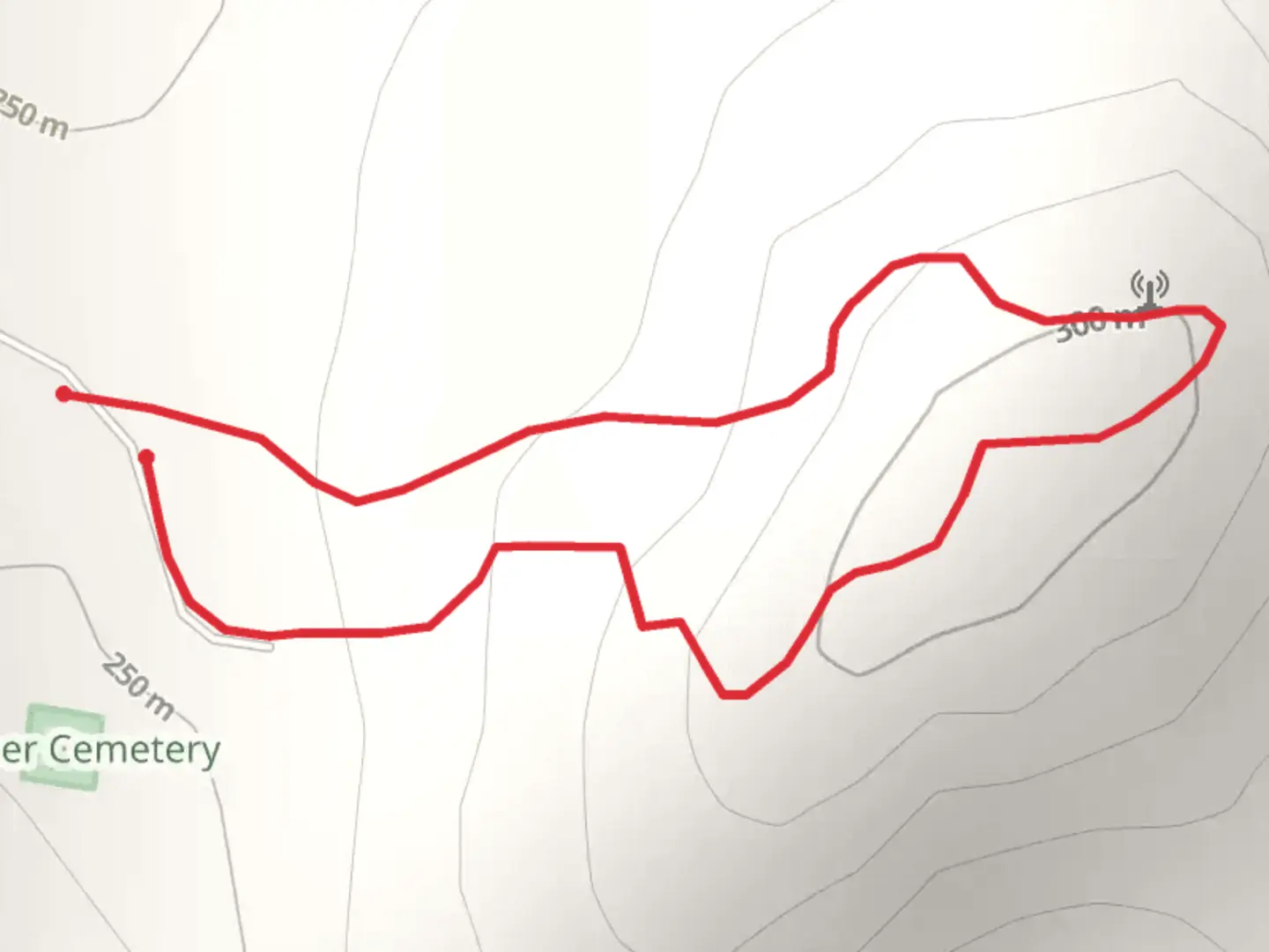 An image depicting the trail New Chester Mountain Road Loop and its surrounding area.