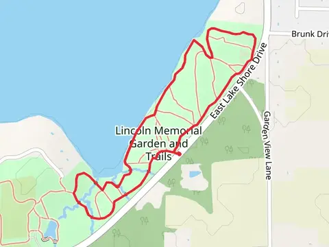 Lincoln Memorial Garden and Trails Loop