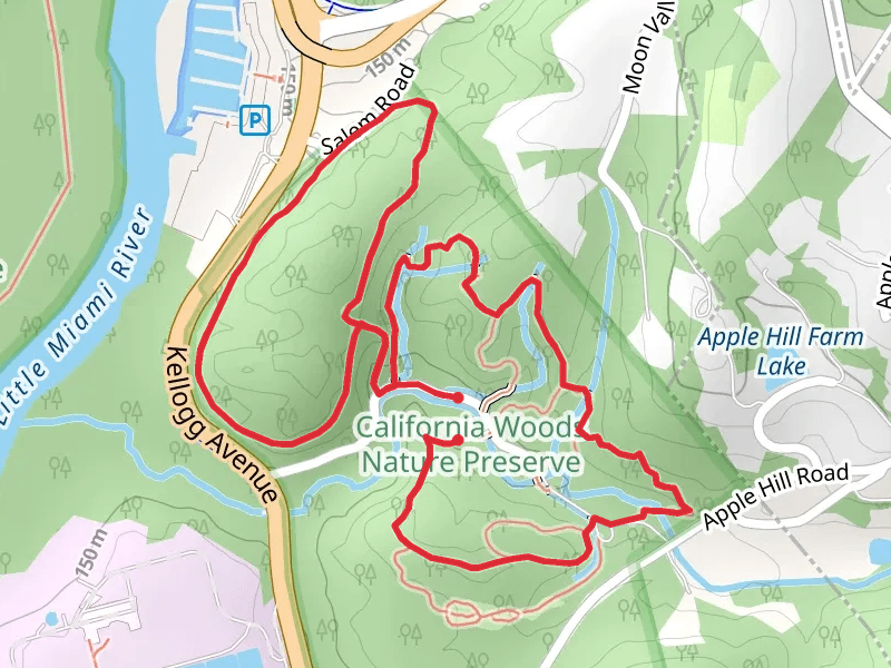 Junction - Ridge - Moon Loop Trail
