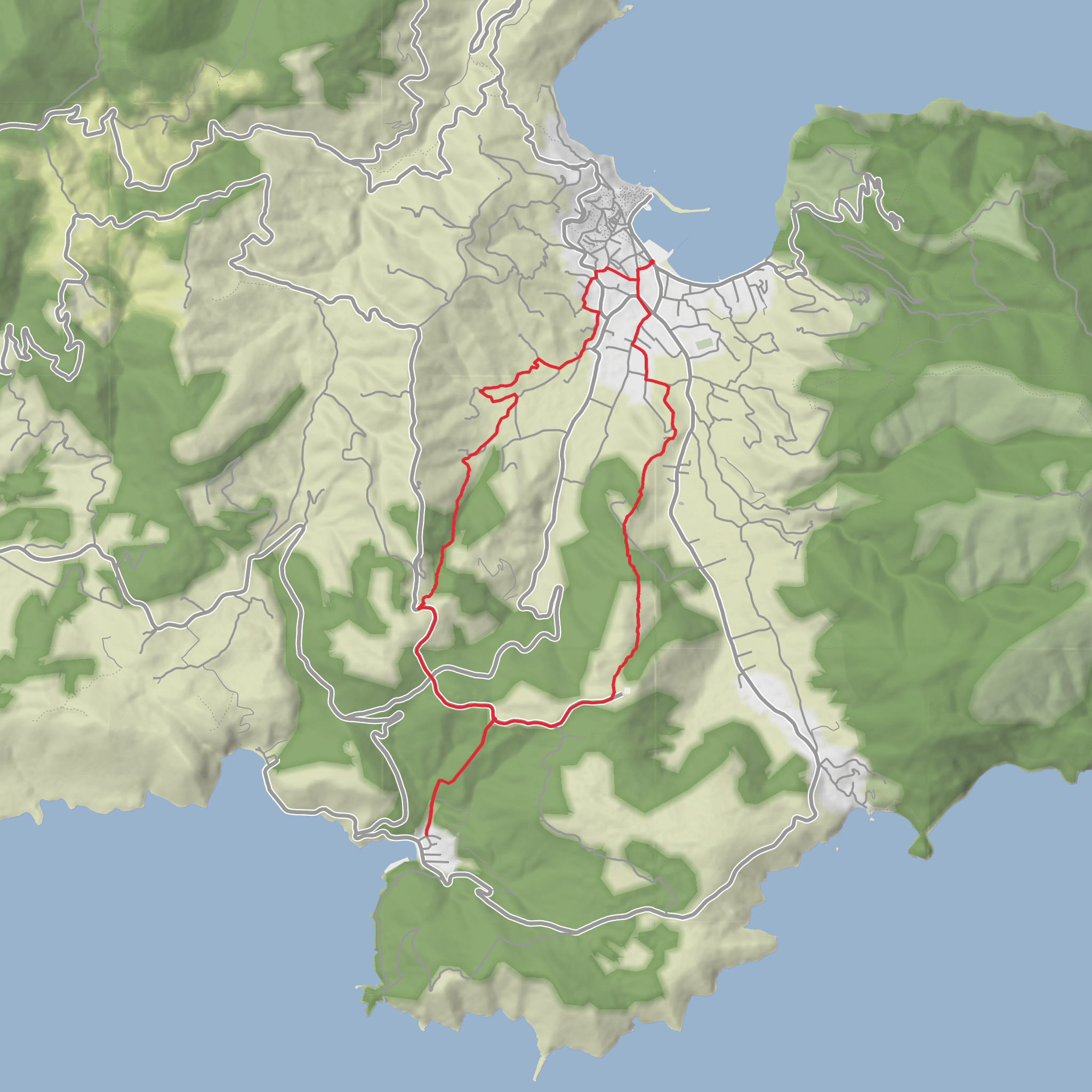 Skopelos, Profitis Elias Monastery and Kimisia Loop mobile static map