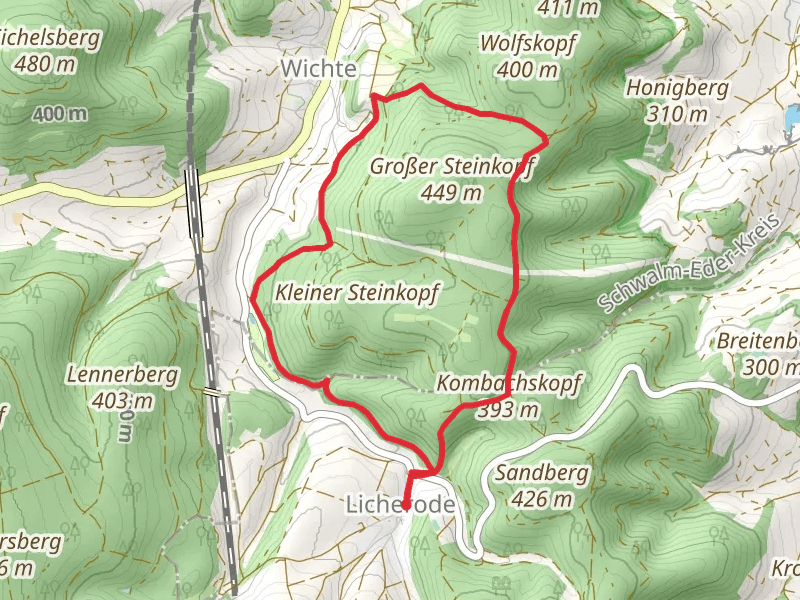 Fuldasteig and Licherode Rundweg