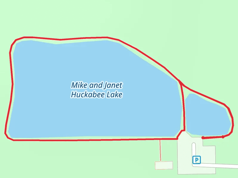 Mike and Janet Huckabee Lake Loop