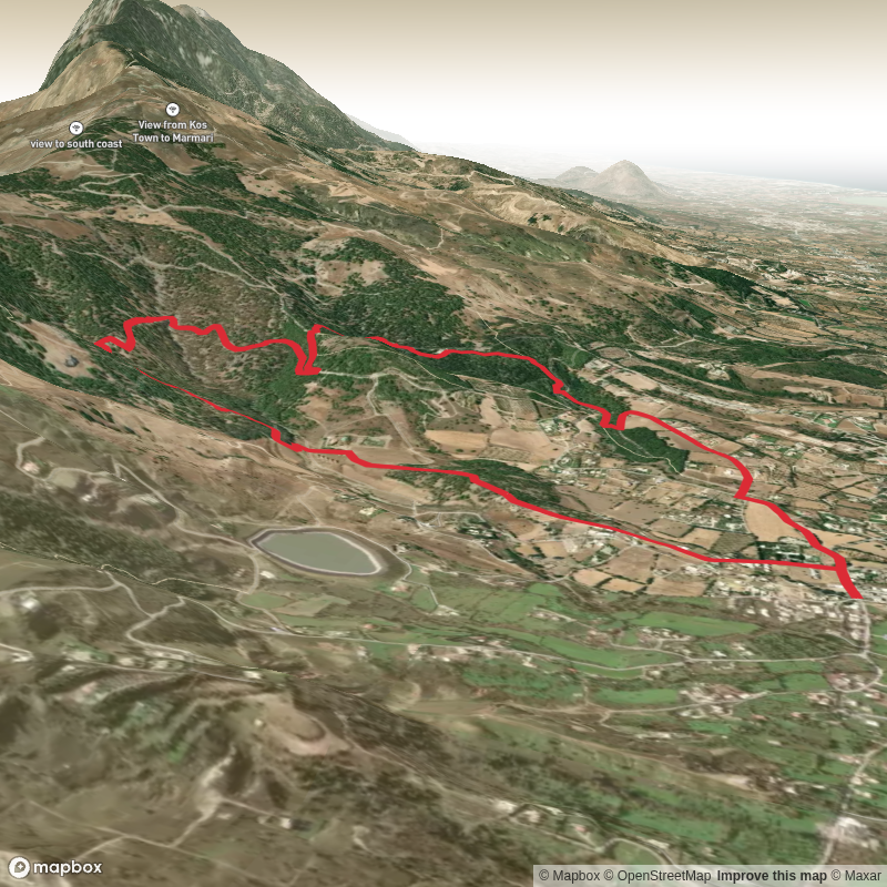Agios Nektarios - Tsoukalaria Forest Loop