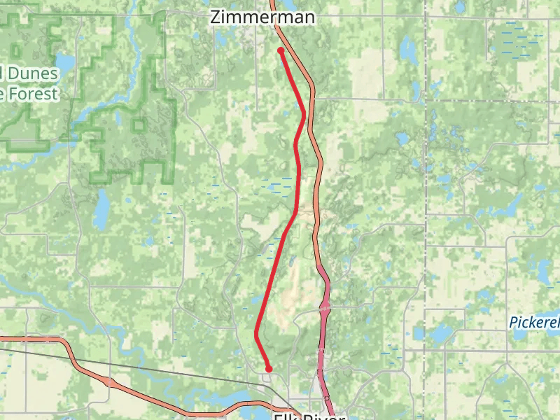 Great Northern Trail from Elk Lake Road Northwest