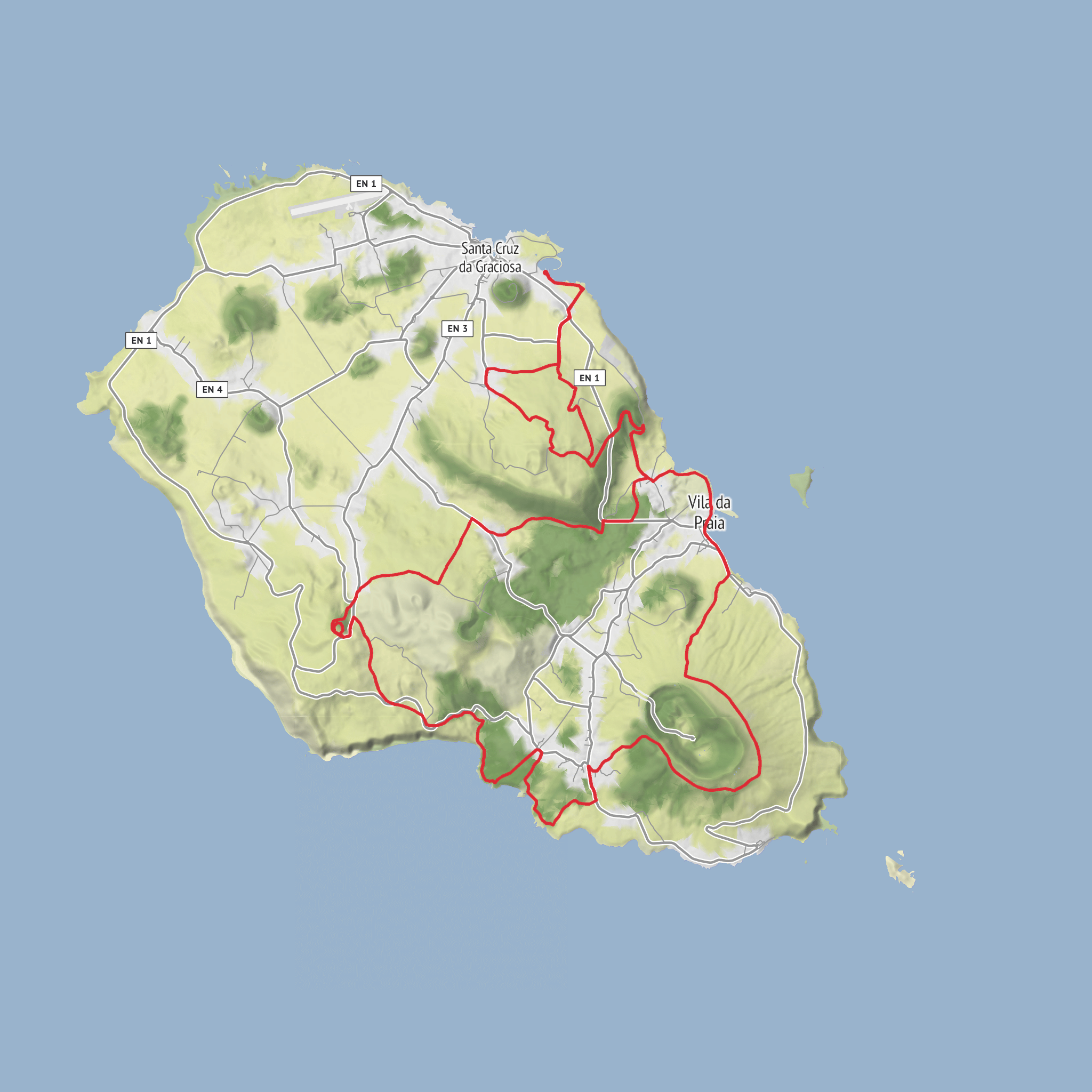 Grande Rota da Graciosa mobile static map
