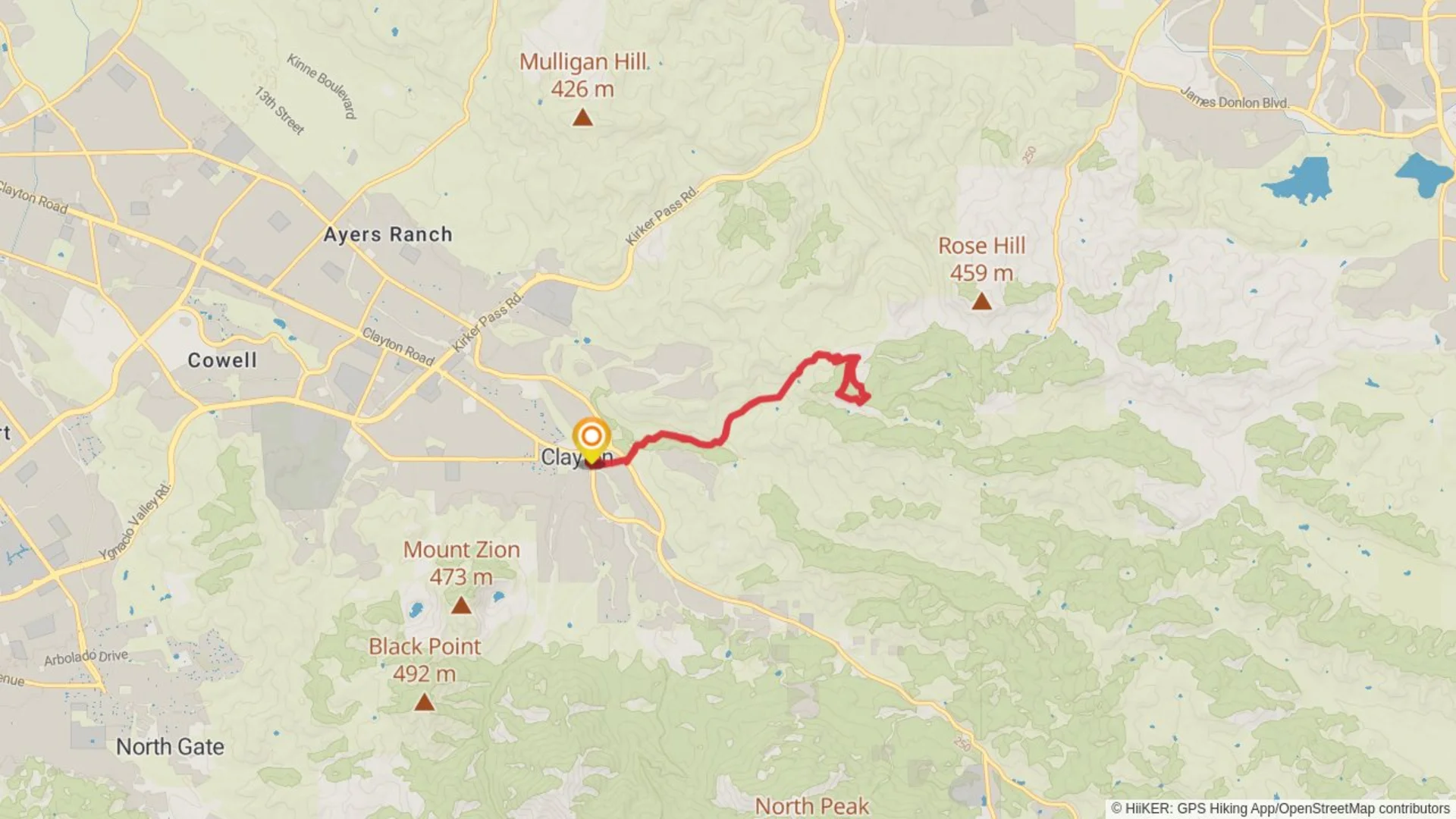 An image depicting the trail Cumberland Trail and ADT Trail and its surrounding area.