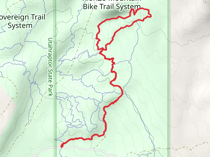 Cross Canyon and Wahoo Loop