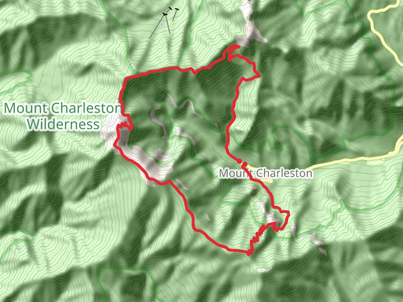 Charleston Peak Loop Trail