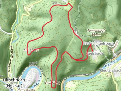 Neckarsteig and Igelsbach