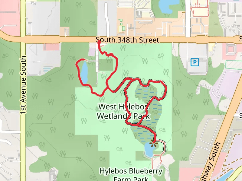 West Hylebos Wetlands Park Loop