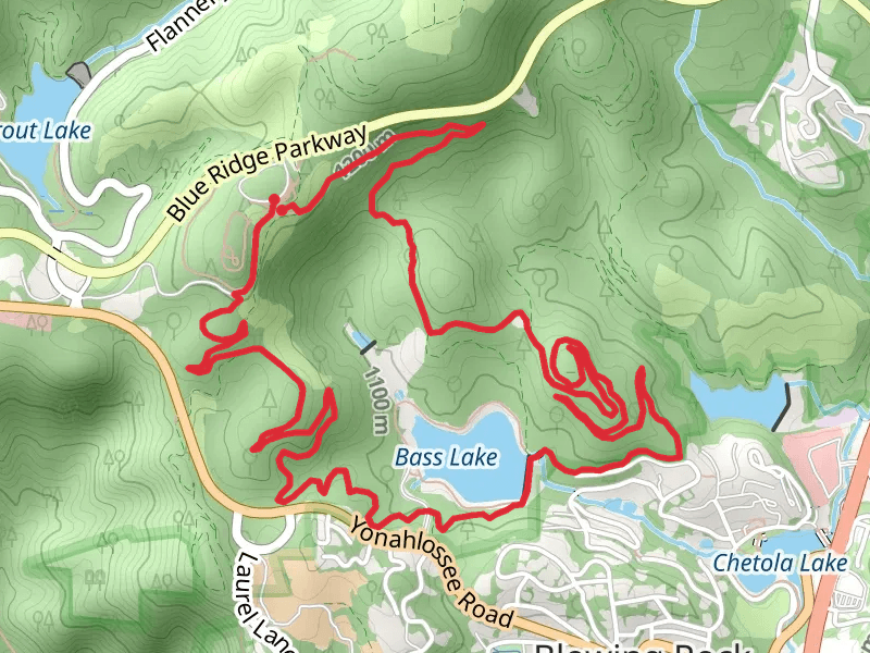 Duncan Road, The Maze and Bass Lake Loop