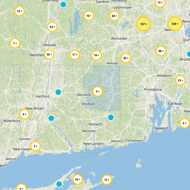 Windham County Static Map