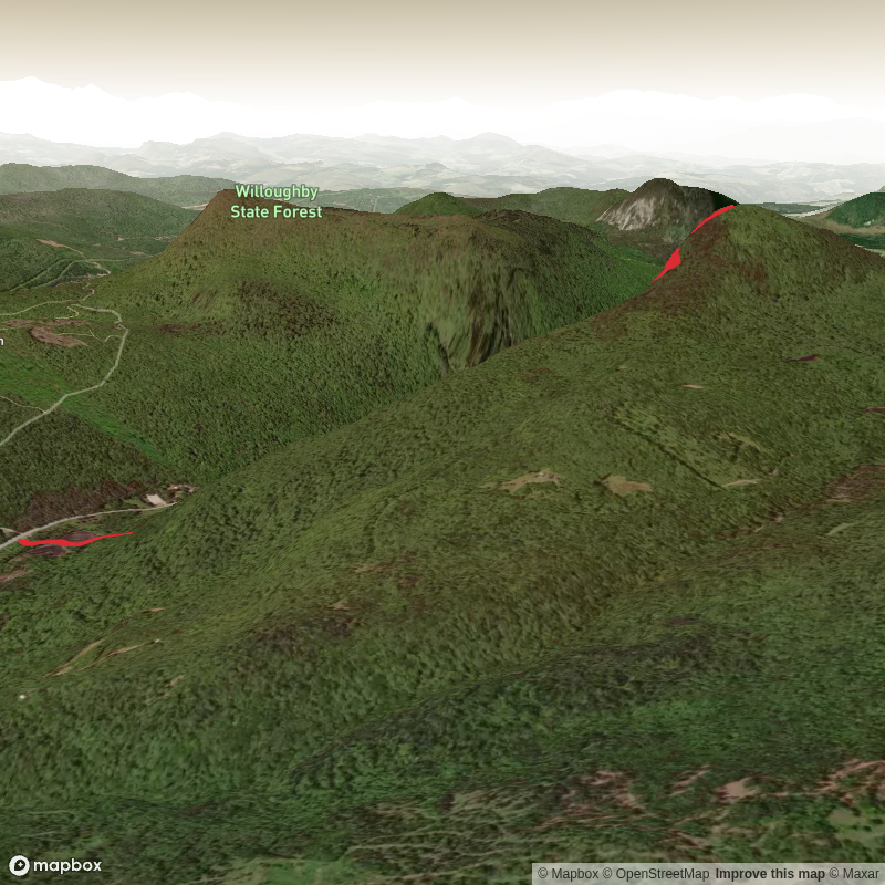 Mount Pisgah via South Trail and North Trail