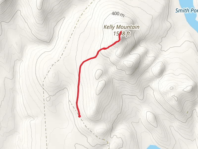 Kelly Mountain Trail from Stagecoach Road