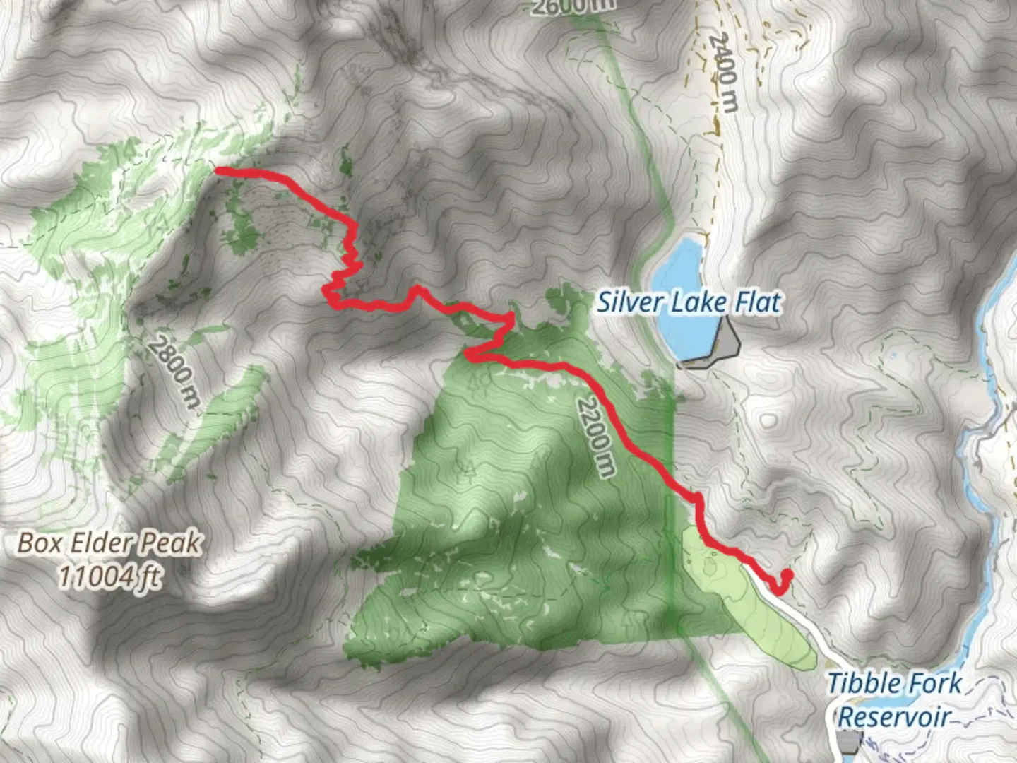 An image depicting the trail Deer Creek Walk and its surrounding area.