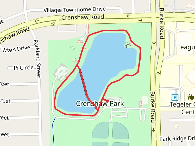 Burke Crenshaw Park Loop