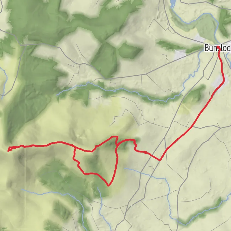 Mt Leinster mobile static map