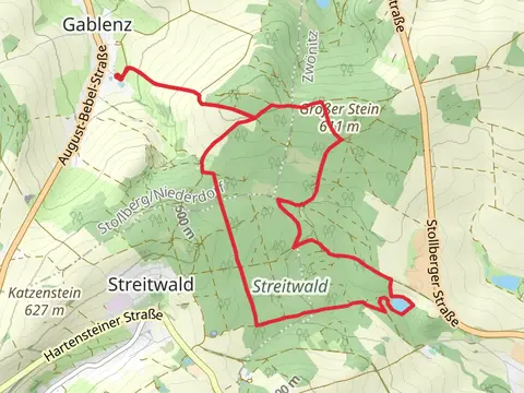Steitwald and Großer Teich Loop