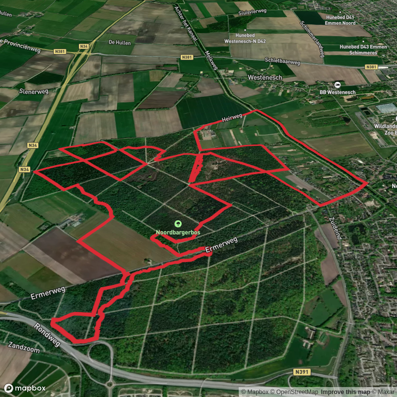 Noordbargerbos Loop