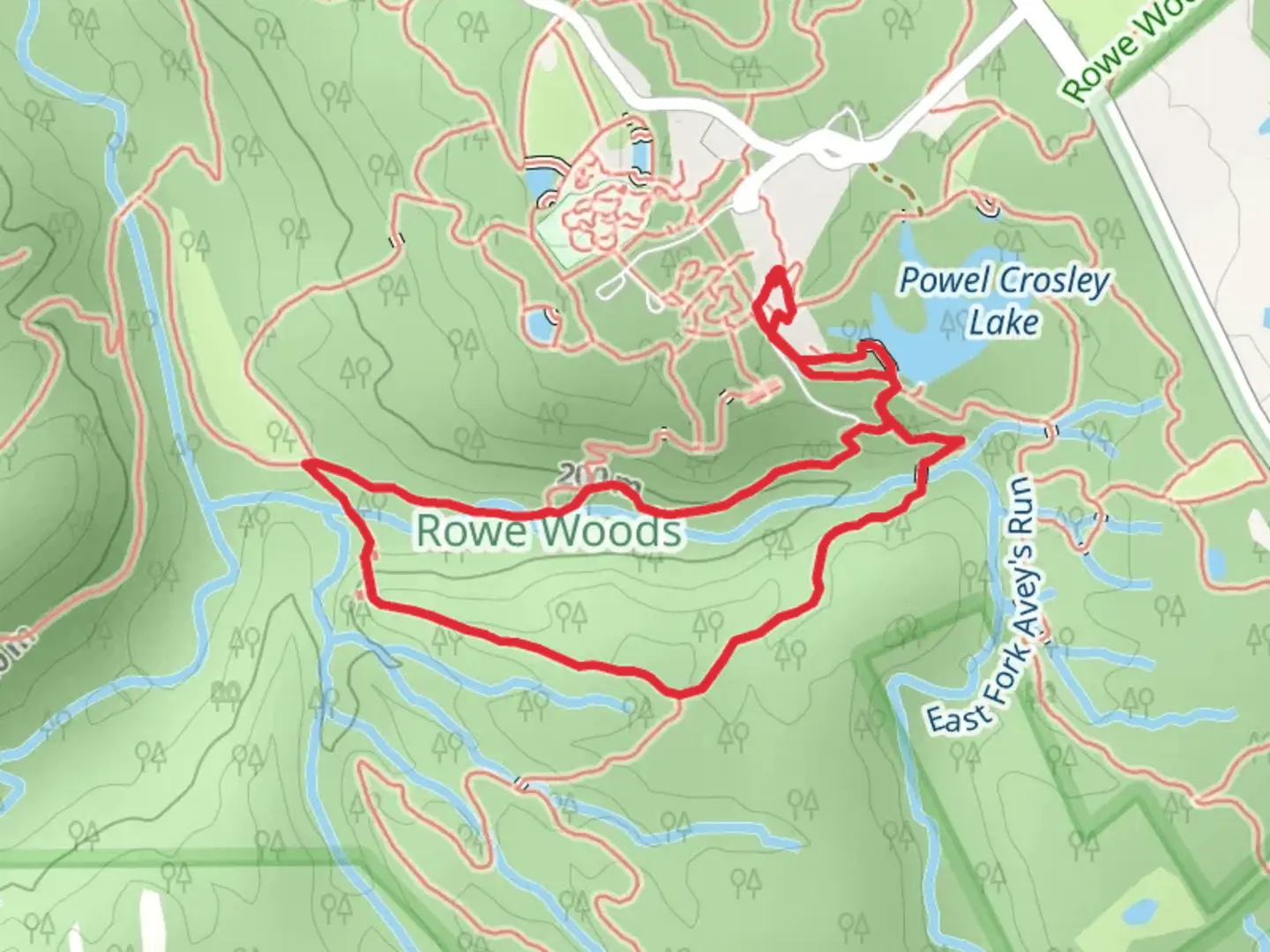 An image depicting the trail Edge and Geology Loop Trail and its surrounding area.