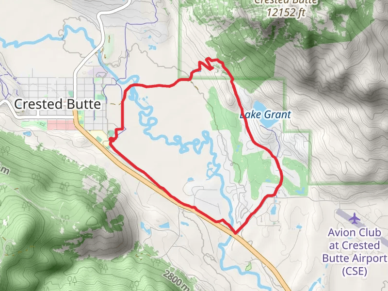 Deli, Ton't Trail and Upper Loop Trail