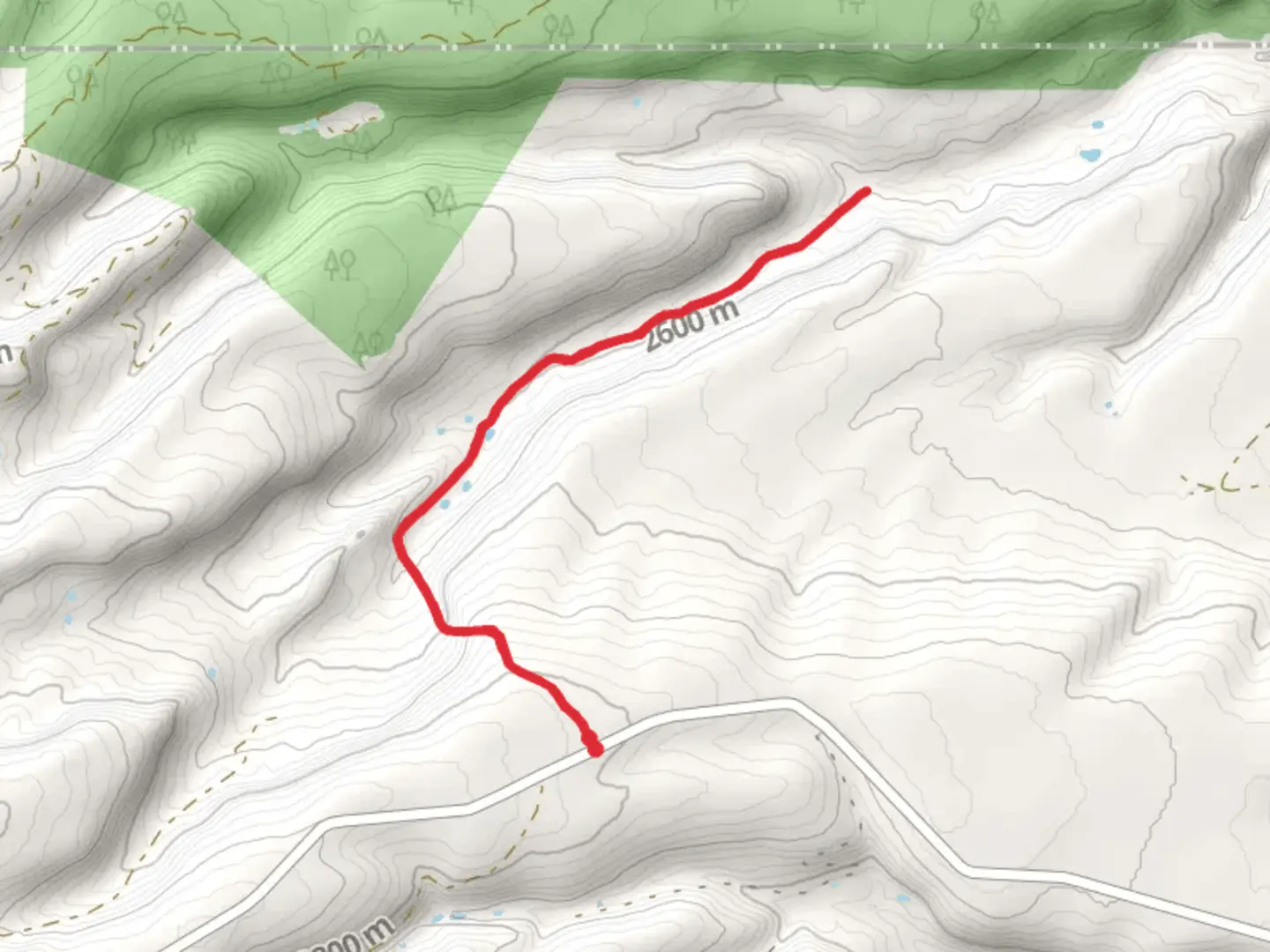An image depicting the trail South Bear Pen Gulch Trail and its surrounding area.