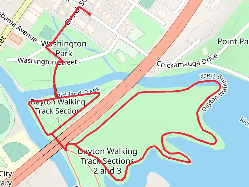 Dayton Walking Loop Track