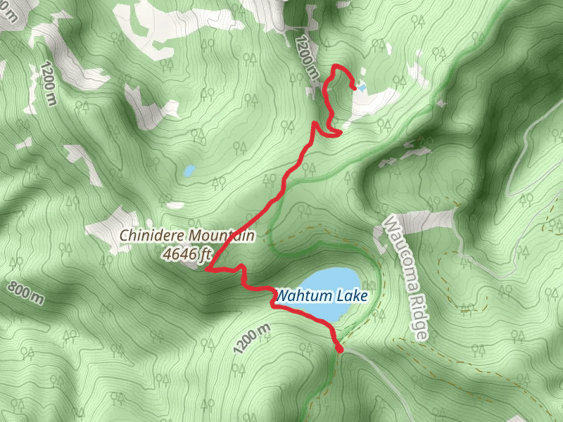 Wahtum Lake and Mud Lake via Pacific Crest and Herman Creek Trail