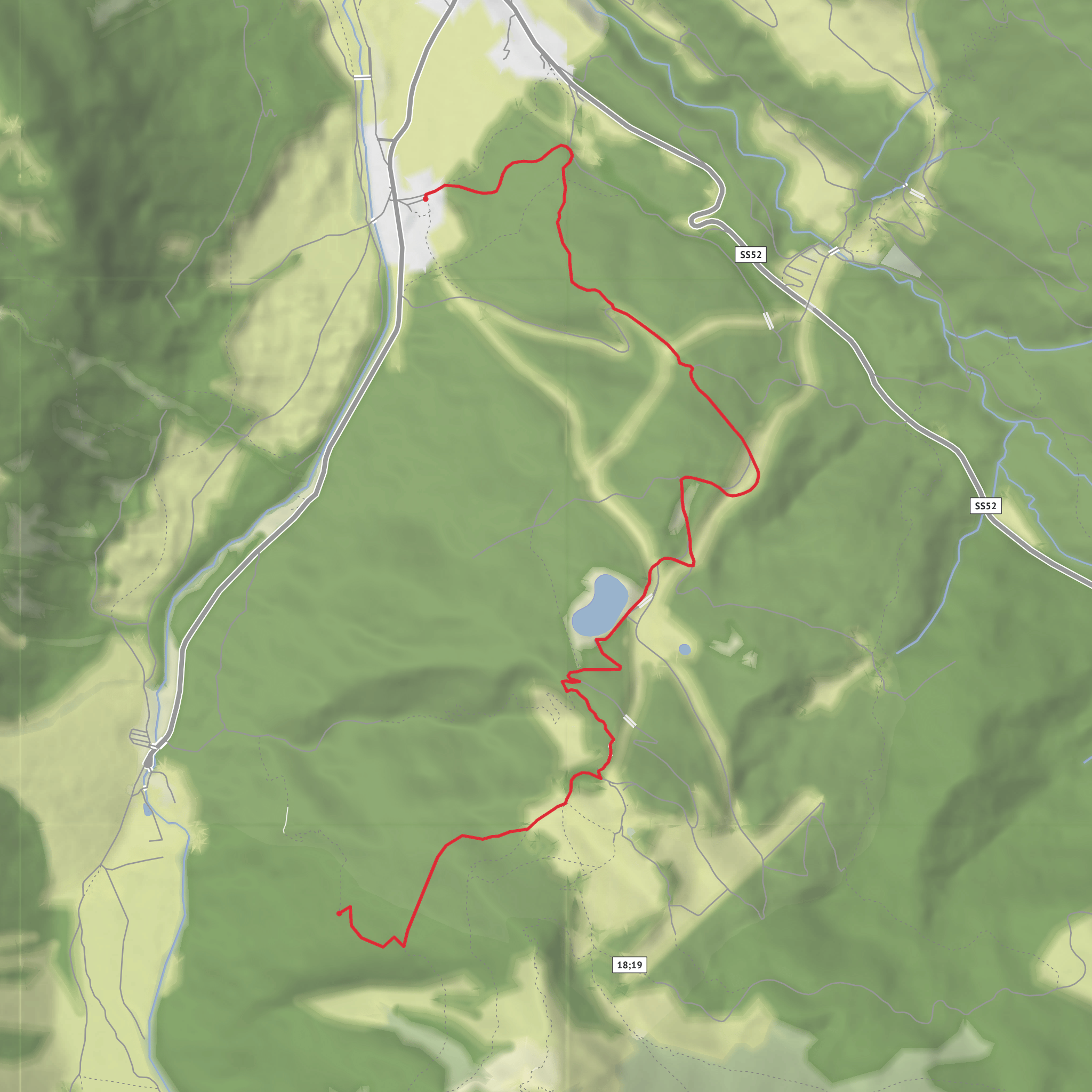 Croda Rossa Meadows – Val Fiscalina mobile static map