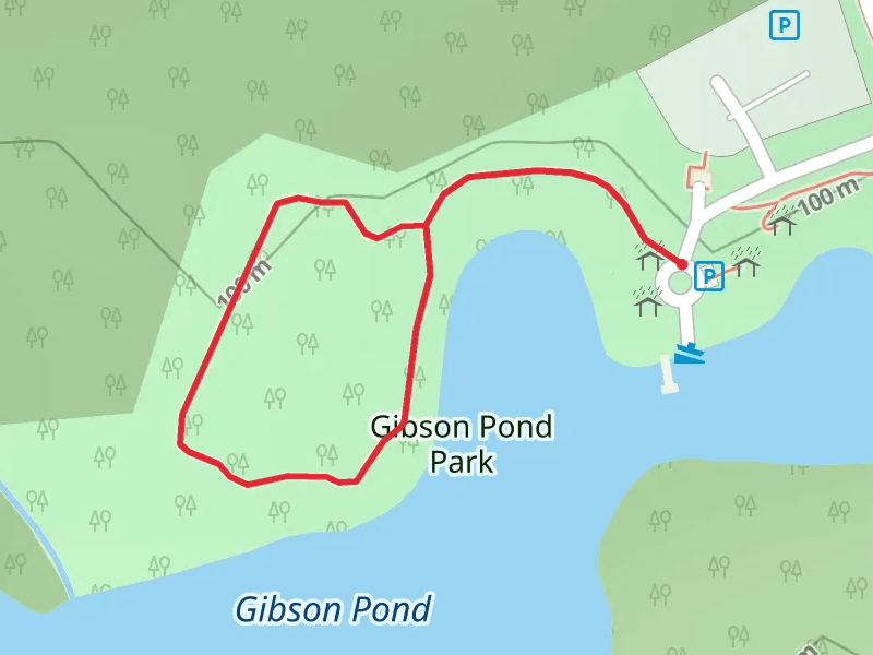 Gibson Pond Park Loop