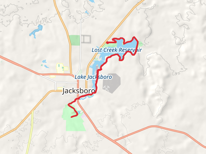 Lost Creek Reservoir State Trailway