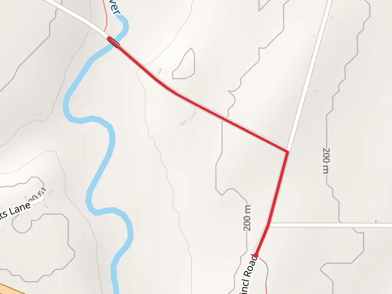 East Twin River via IAN Point to Point