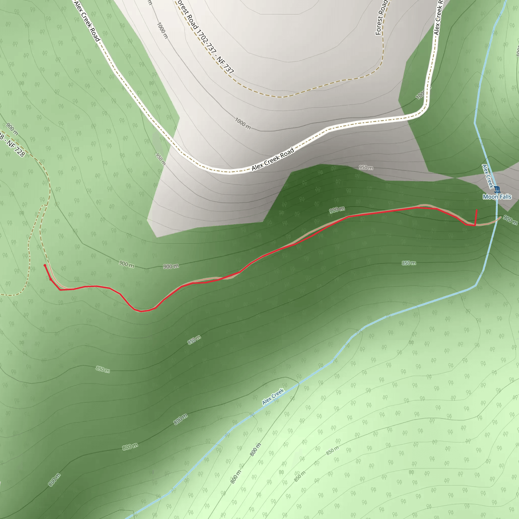 Moon Falls mobile static map
