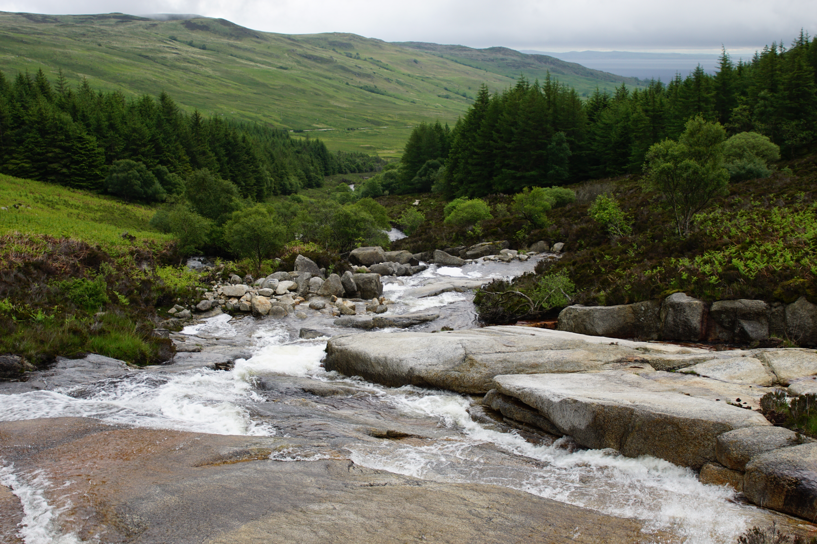 An image depicting the trail North Glen Sannox, Caisteal Abhail and Suidhe Fhearghas Loop and its surrounding area.